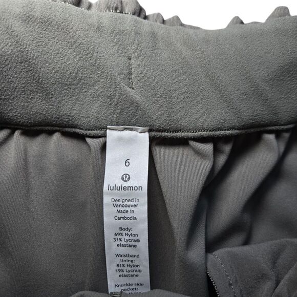 Lululemon Keep Moving Crop 23" - Grey Sage - Picture 8 of 9